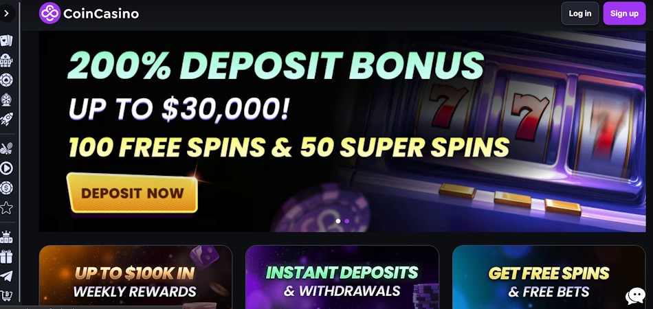 CoinCasino – Paras nettikasino kryptovaluuttapelaajille